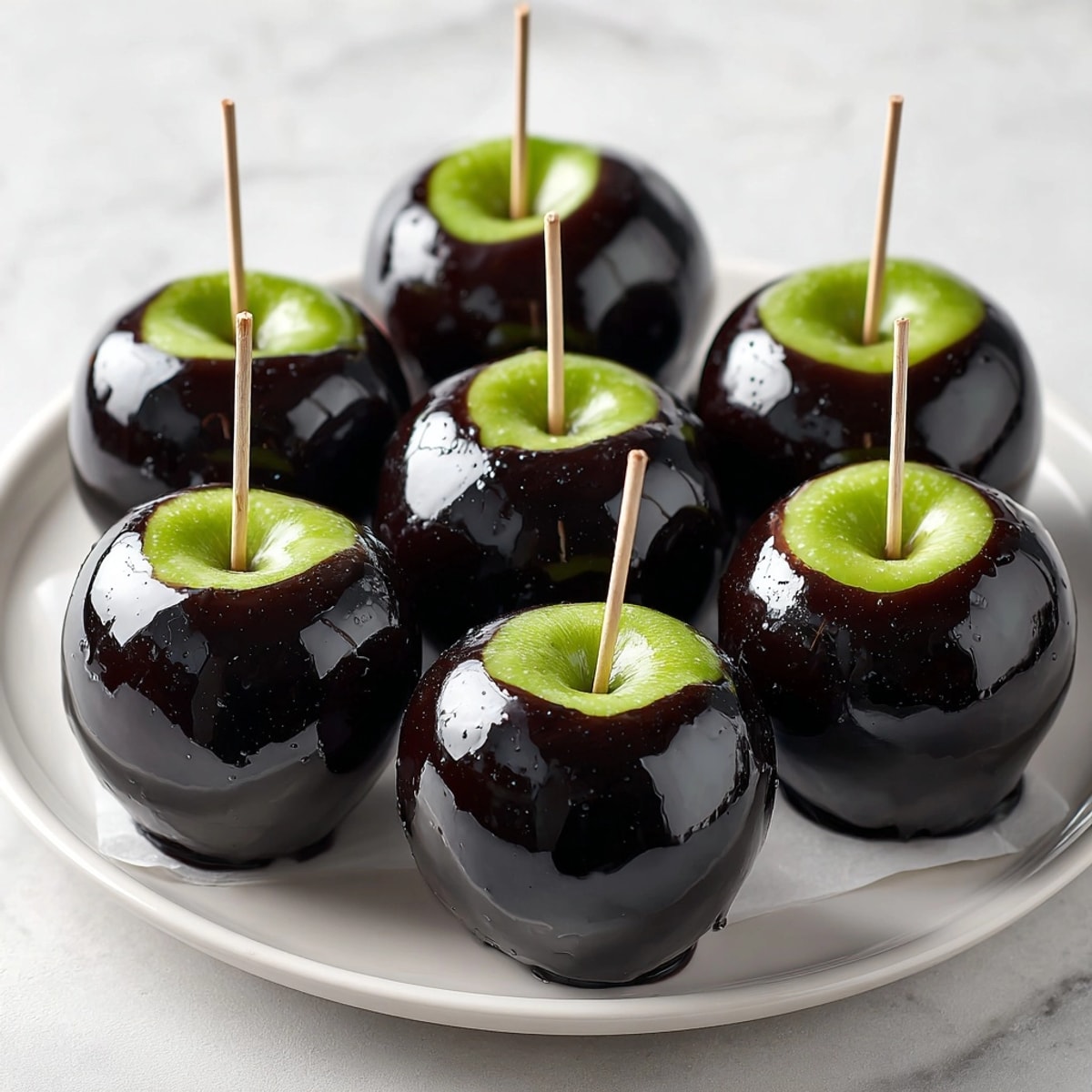 Tangy apple meets spooky sweet in these mesmerizing, homemade Black Poison Candy Apples.