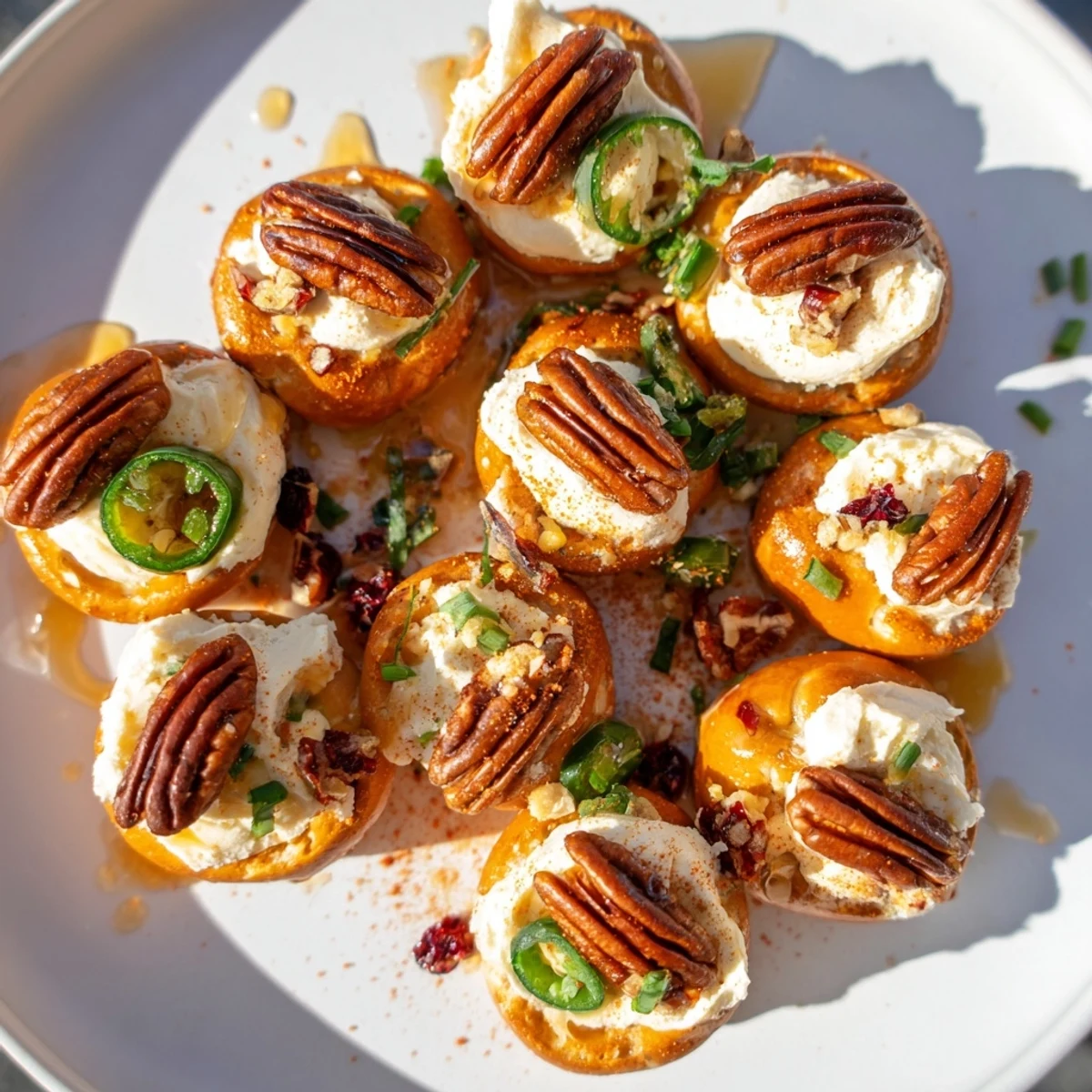 Festive spread of Rocket Fuel New Year's Eve Treats: crunchy, spicy, and perfectly balanced party snacks.