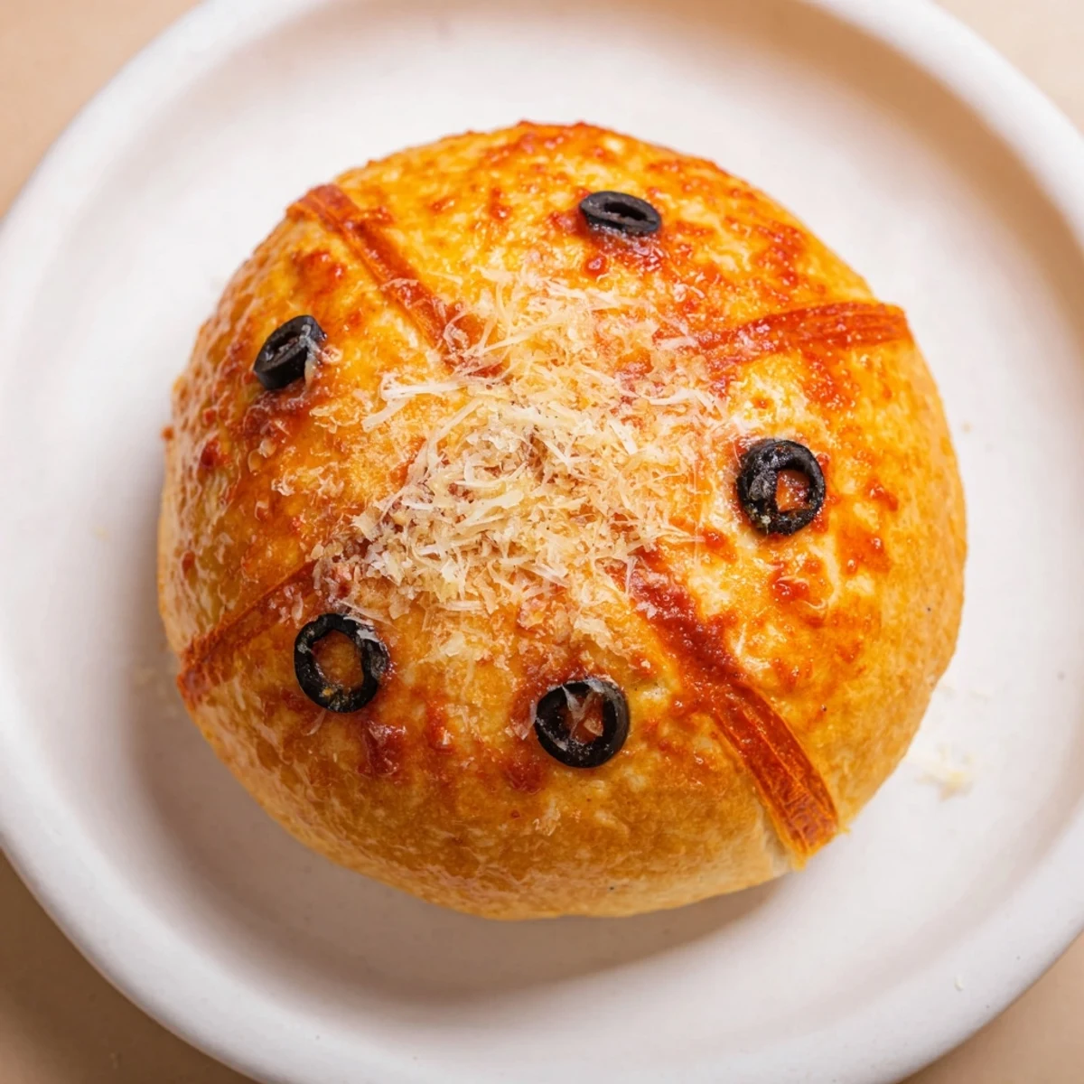 Cheesy, golden Basketball Pizza Bites fresh from the oven, perfect for sharing as a party snack.