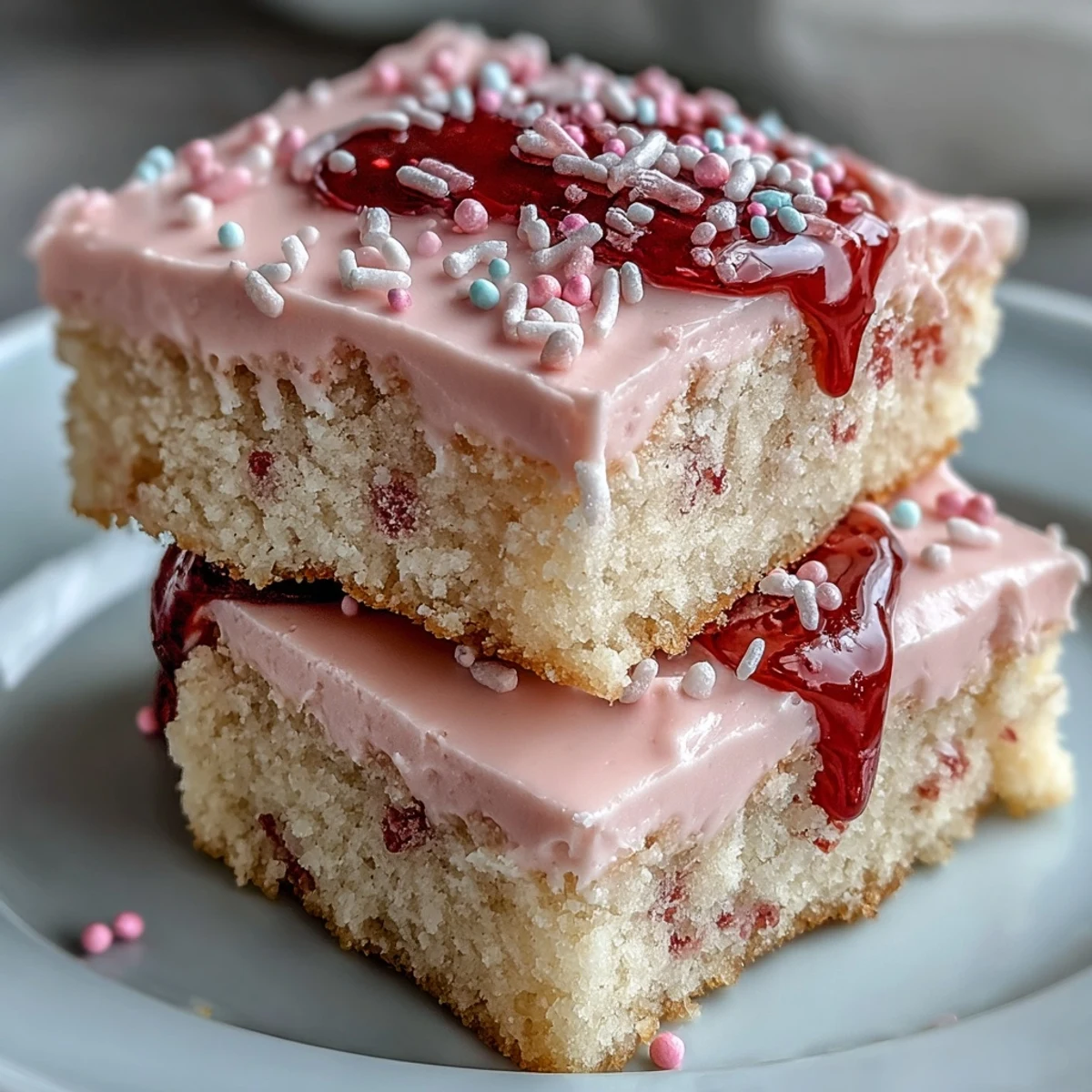 Valentine Sugar Cookie Bars