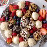 Deconstructed Dessert Board Cheesecake