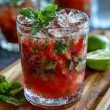 Watermelon Mint Vodka Spritz