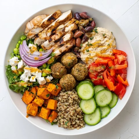 A colorful build-your-own boards and bowls meal featuring fresh ingredients and vibrant flavors.  