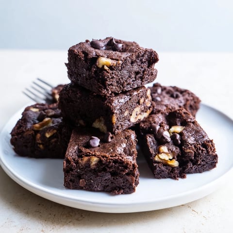 Decadent Zero-Waste Brownies using nut-milk pulp, rich and fudgy for dessert lovers.
