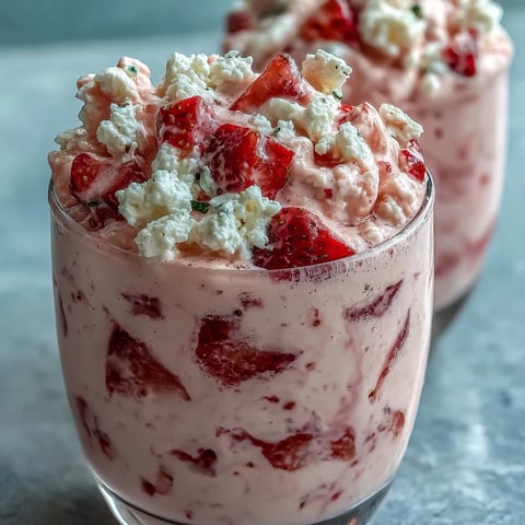 A creamy, high-protein cottage cheese strawberry smoothie with fresh berries and a hint of vanilla, blended until perfectly smooth.