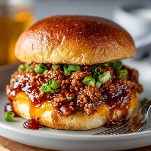 Tangy BBQ Turkey Sloppy Joes, a flavorful and quick weeknight dinner recipe.