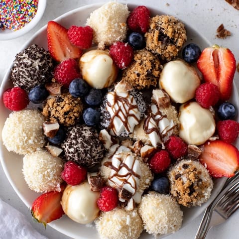 Deconstructed Dessert Board Cheesecake