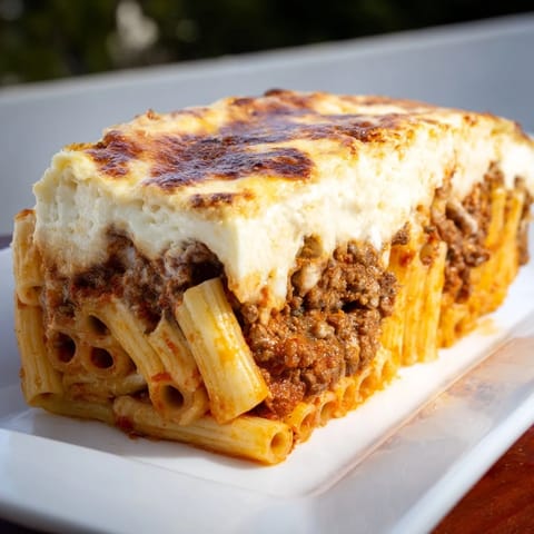 Greek Pastitsio Classic Casserole