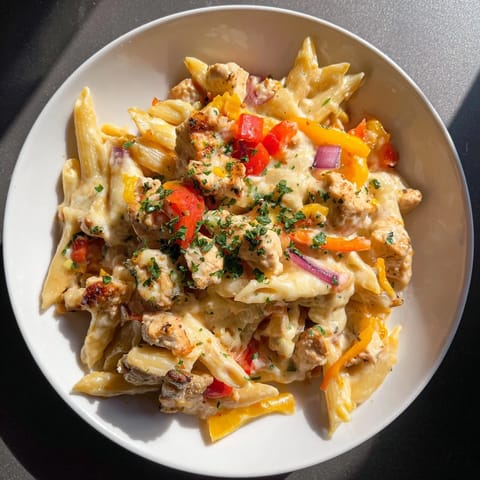 Cajun Chicken Pasta Bake