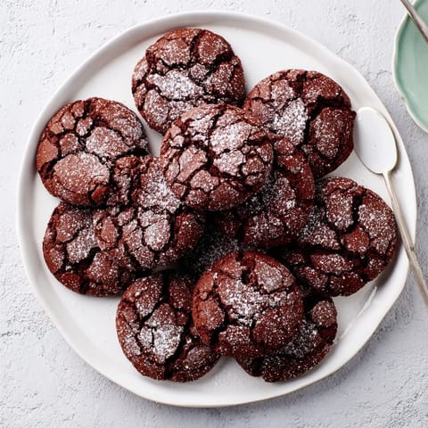Red Velvet Chocolate Crinkle