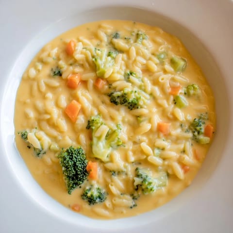 One-Pot Broccoli Cheddar Ditalini