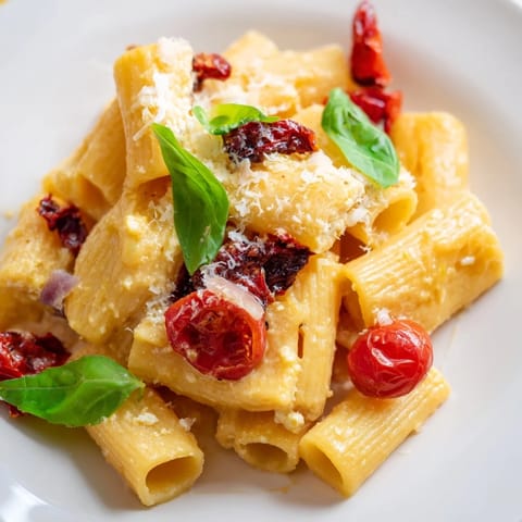 Baked Feta Pasta Tomatoes