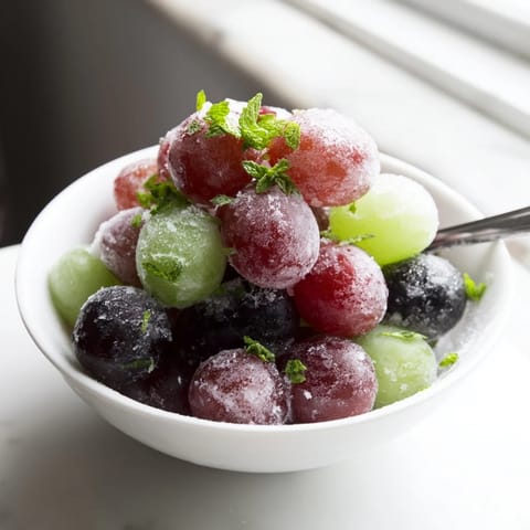 Frozen Grapes Spa Treat