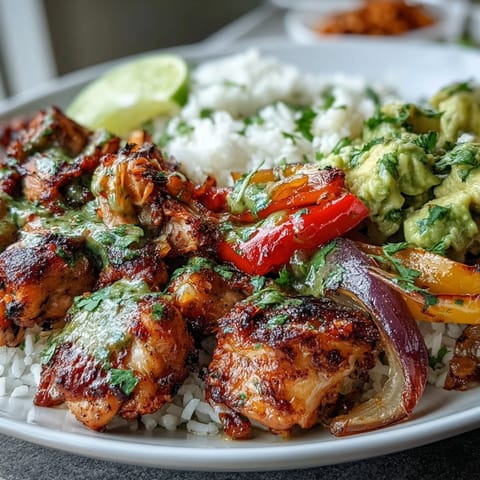 Sheet Pan Chicken Tinga Bowl