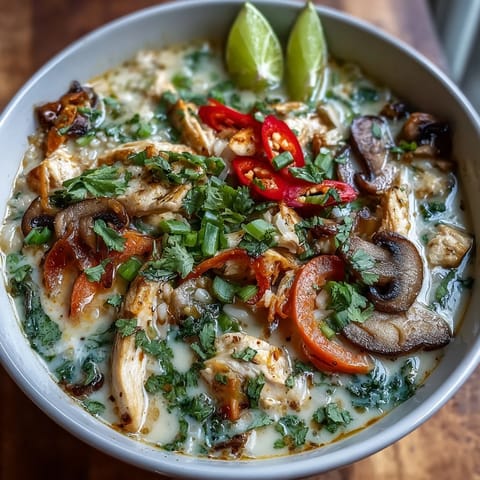 Thai Coconut Curry Soup Bowl