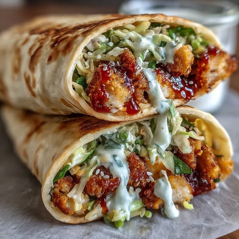 Crispy KFC Turkey Snack Wraps