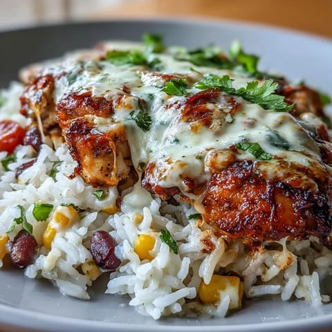 Pollo Loco Chicken Rice Queso