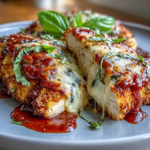 Lightened-Up Chicken Parmesan Zucchini