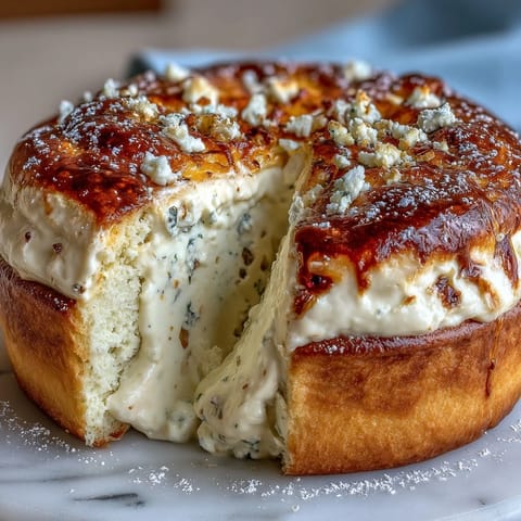 A golden slice of Easter Sweet Ricotta Pie with Lemon Zest, creamy ricotta filling with bright citrus notes, and a flaky pastry crust.