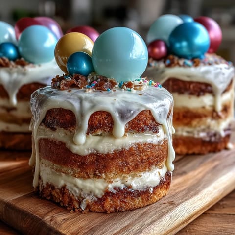 Two-Tier Vanilla Cake