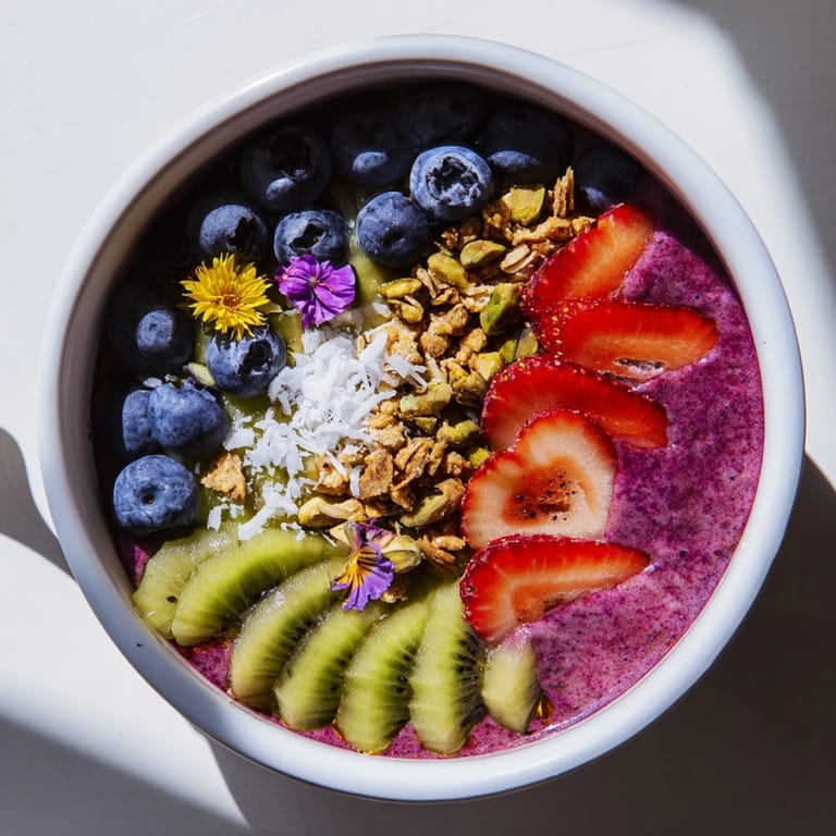 Colorful smoothie bowls blending unique flavors for a delightful, health-packed morning treat.