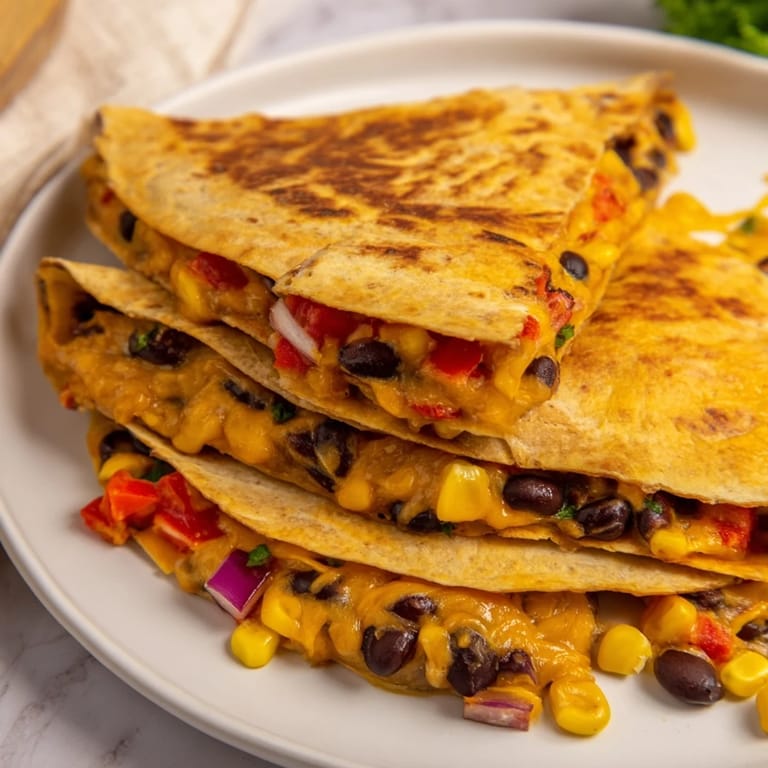 Golden-brown, crispy tortilla wrap with beans and cheese; a quick and easy Tex-Mex favorite.