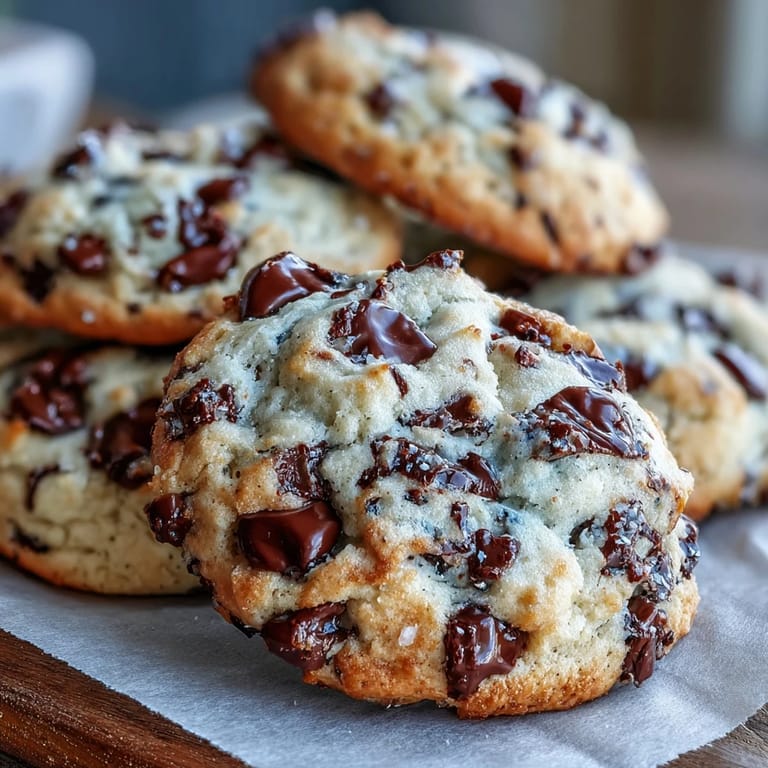 Warm Yogurt Chocolate Chip Cookies studded with melty chocolate chips ready for a glass of milk.