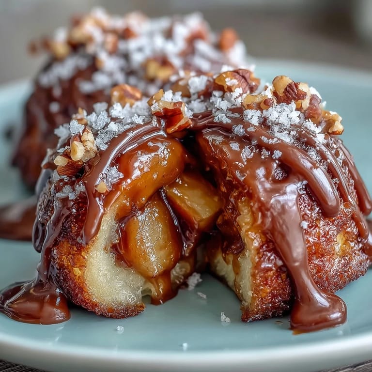 Crunchy apple wedges coated in gooey caramel and rich dark chocolate, an easy, bite-sized dessert for all ages.